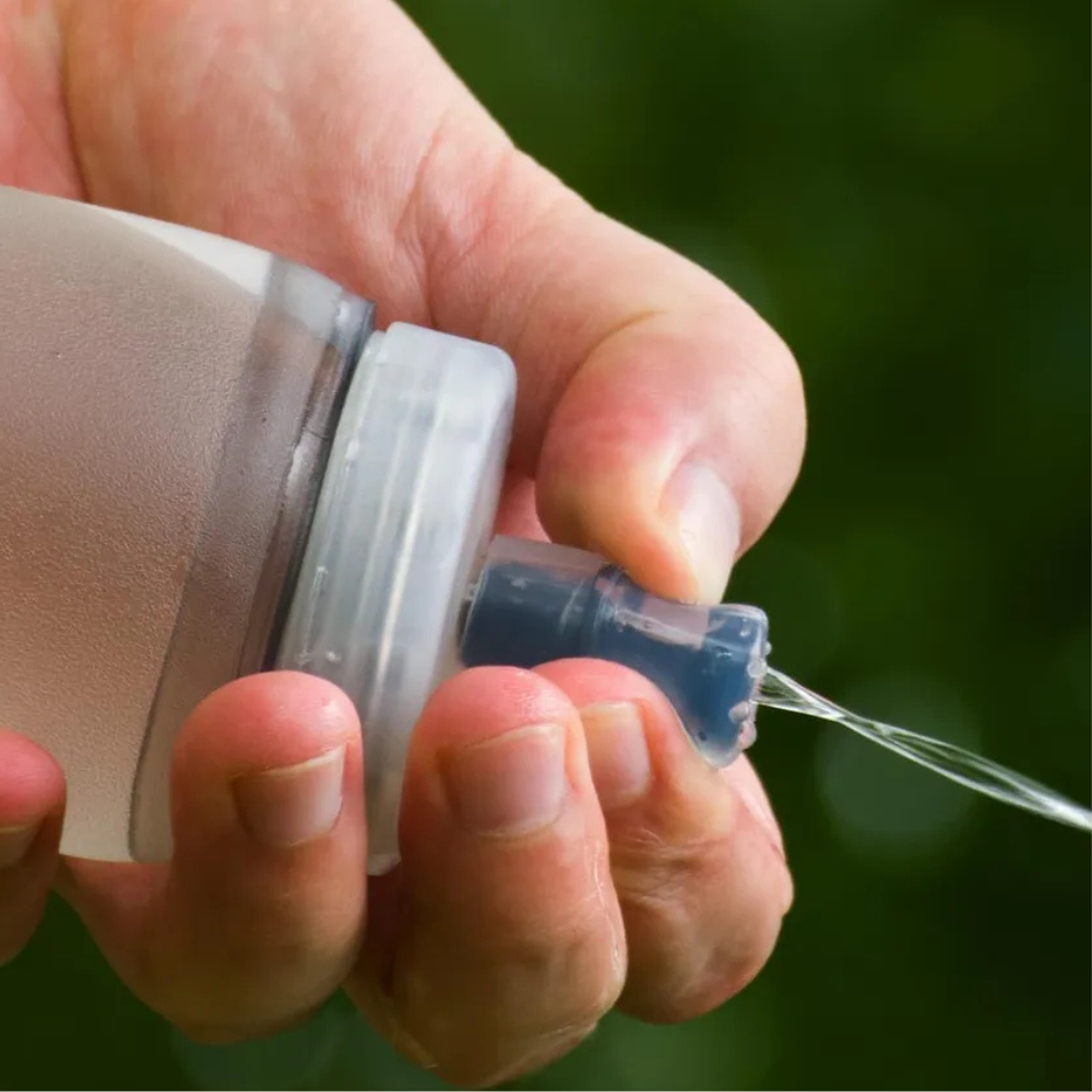 Botella de agua flexible y ecológica